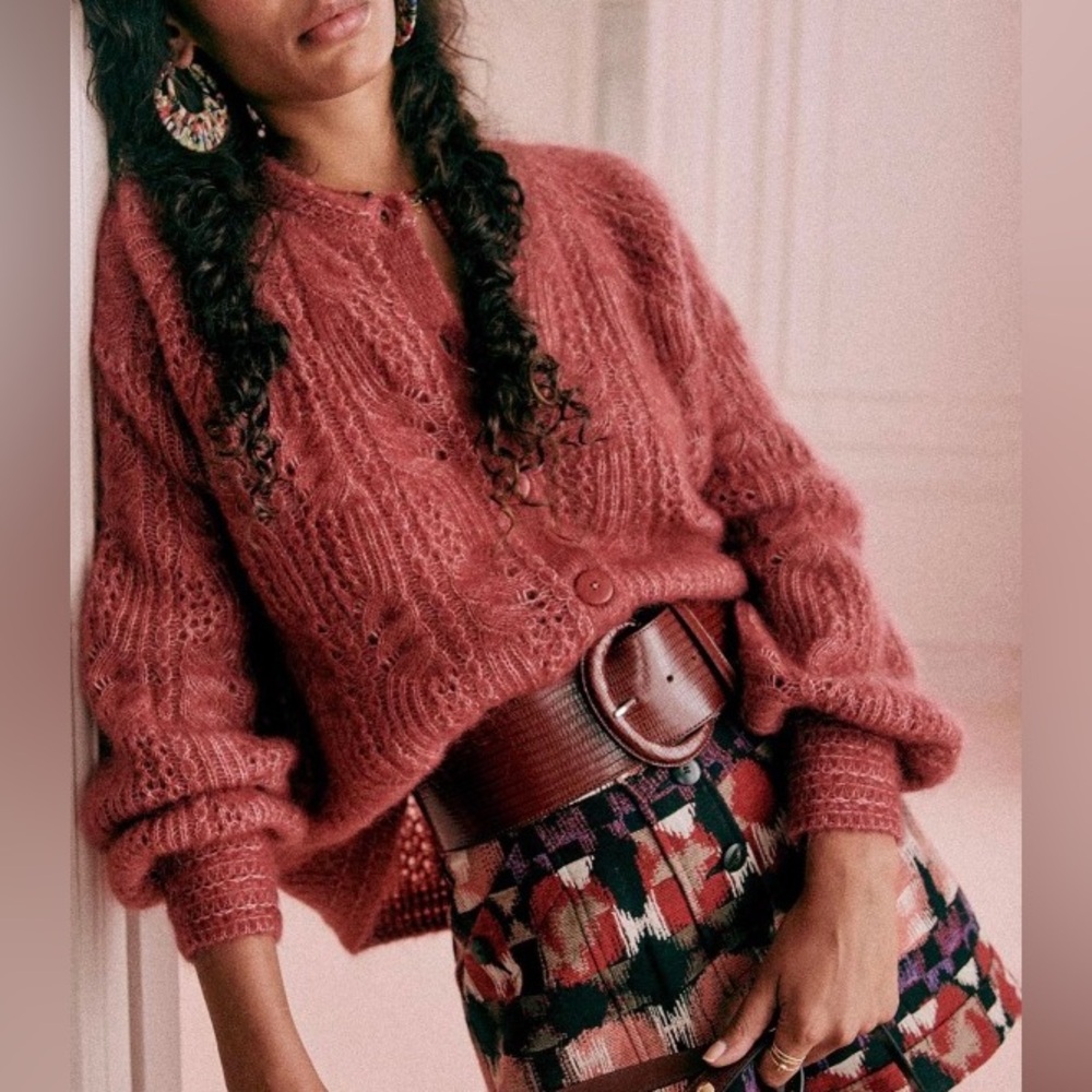 Sezane Alma Jumper - Rosewood XXXL
